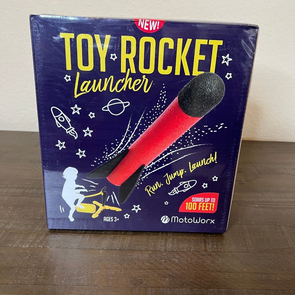 Motorworx Toy Rocket Launcher